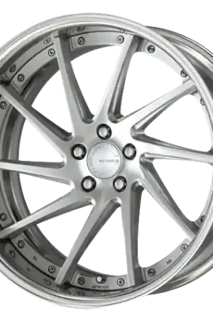 Special Offer Work Gnosis Cvs 5x108 22x9.5+22 R Disk Brush Silver Clear