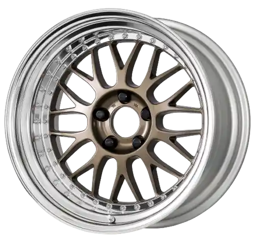 Work Meister M1 3p 4x100 18x12.5-68 H Disk Titanium Gold Free Delivery