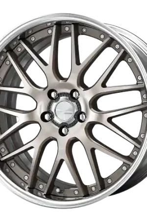 Work Lanvec Lm1 5x114.3 21x9.5+0 O Disk Trans Gray Polish Free Delivery