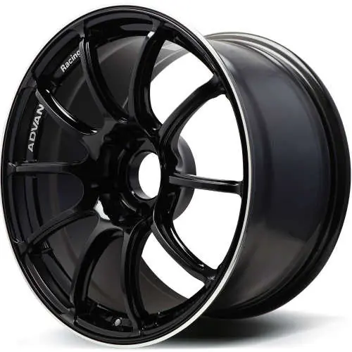 Advan Racing RZII 5x112 19x8.5 +45 RACING GLOSS BLACK & RING Bargain