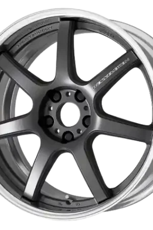 Handmade Work T7r 2P 5x114.3 18x8.5 +45 Matte Gunmetal