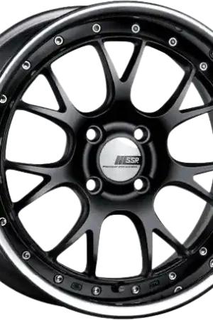 Crafted SSR Professor MS3R 5x112 17X8.5 18 SL Disk Flat Black