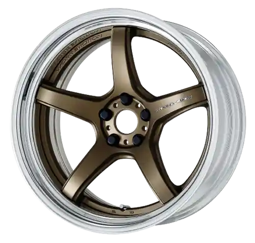 Work T5R 2P 5x105 20x9.5 +22 Matte Bronze Certified