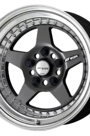 Work Meister Cr01 4x114.3 16x10+-18 O Disk Matte Gunmetal Popular