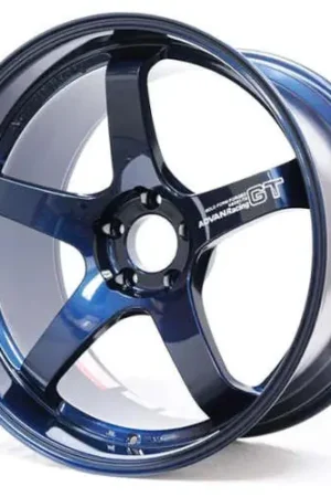 Advan Racing GT PV 5x114.3 21x11.0 +05 RACING TITANIUM BLUE & RING Brand New