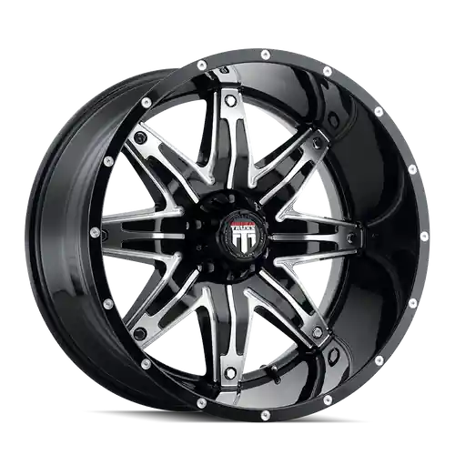Hot Picks American Truxx Lonestar AT185 8x170 22x12-44 Black/Machined