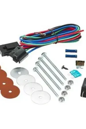 Universal Single Fan Mounting Kit; 24-Volt Trending