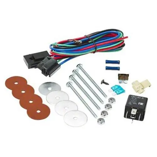 Universal Single Fan Mounting Kit; 24-Volt Trending