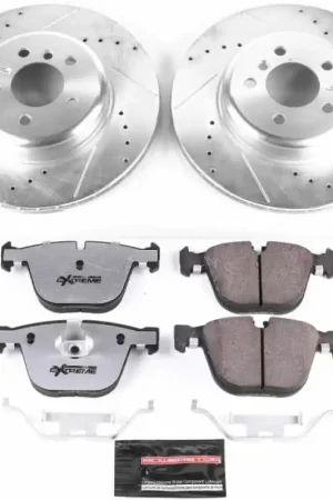 Place Order Power Stop 10-17 BMW 535i GT Rear Z26 Street Warrior Brake Kit — PMD Premier Motoring Development