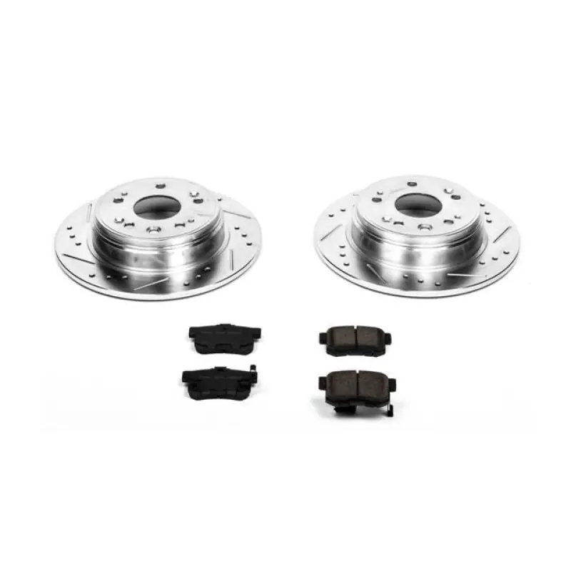 Power Stop 02-04 Honda CR-V Rear Z23 Evolution Sport Brake Kit — PMD Premier Motoring Development Last Chance
