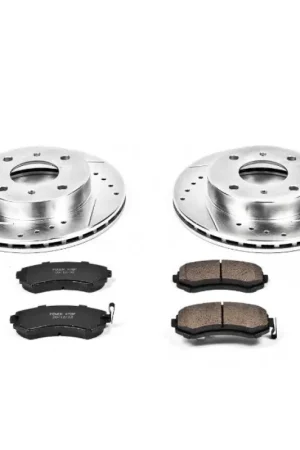 Power Stop 89-96 Nissan 240SX Front Z23 Evolution Sport Brake Kit — PMD Premier Motoring Development Limited Offer