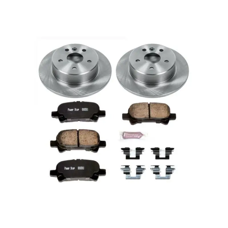 Certified Power Stop 00-04 Toyota Avalon Rear Autospecialty Brake Kit — PMD Premier Motoring Development