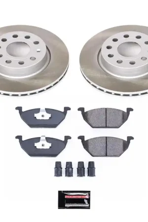 Today Only Power Stop 11-15 Volkswagen Jetta Front Semi-Coated Rotor Kit — PMD Premier Motoring Development