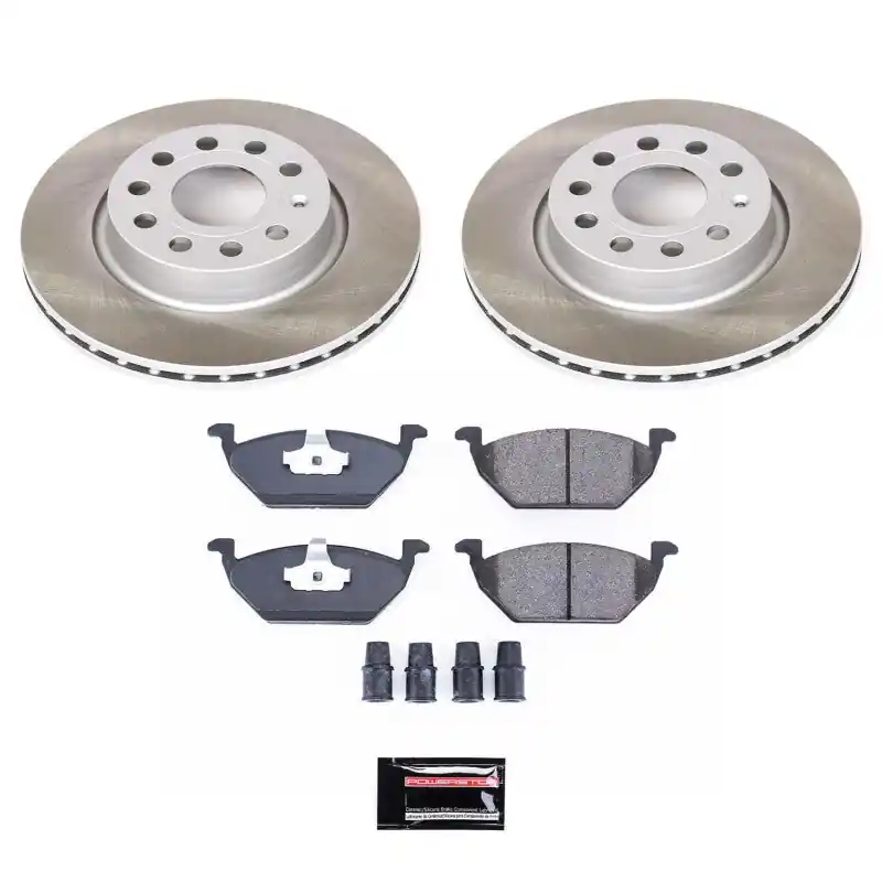 Today Only Power Stop 11-15 Volkswagen Jetta Front Semi-Coated Rotor Kit — PMD Premier Motoring Development
