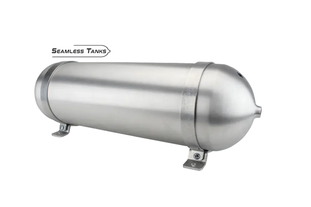 Seamless Aluminum Air Tanks – Polished & Raw Options for Air Suspension — PMD Premier Motoring Development Warranty Included