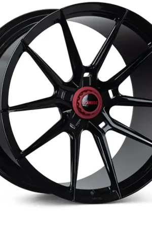 Vossen x Novitec NF10 20x9.5in - 5x114.3 BP - ET28 - Gloss Black Ferra — PMD Premier Motoring Development One Day Deal