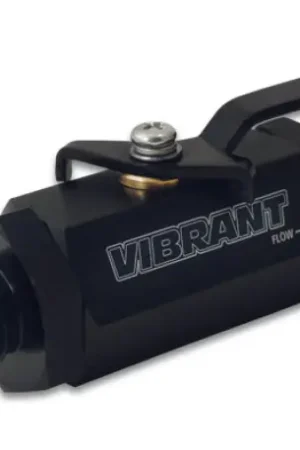 Special Discount Vibrant -12AN to -12AN Male Shut Off Valve - Black — PMD Premier Motoring Development