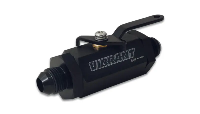 Special Discount Vibrant -12AN to -12AN Male Shut Off Valve - Black — PMD Premier Motoring Development
