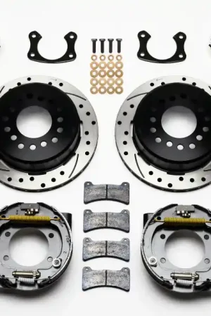 Reduced Price Wilwood Dynapro Low-Profile 11.00in P-Brake Kit Drill-Pol Small Ford 2 — PMD Premier Motoring Development