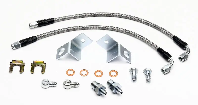 Buy Today Wilwood Flexline Kit Rear 2005-08 Ford Mustang w/ Combination Parking— PMD Premier Motoring Development