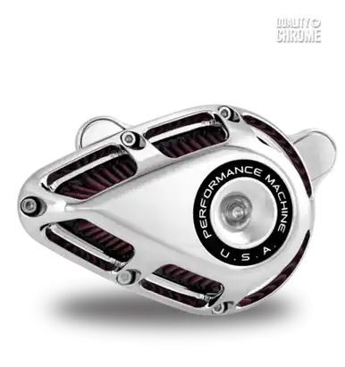 Performance Machine Jet Air Cleaner - Chrome - 0206-2140-CH Grab Now
