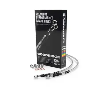 Goodridge STAINLESS STEEL BRAKE LINE KIT - 66020 One Day Deal