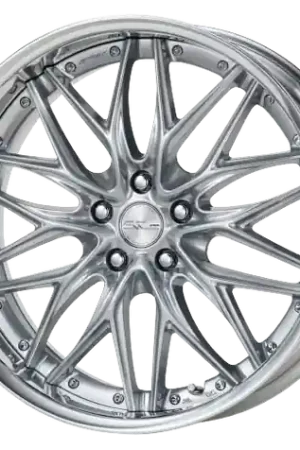 Work Schwert Quell 5x112 19x12+12 O Disk Silky Rich Silver New Arrival