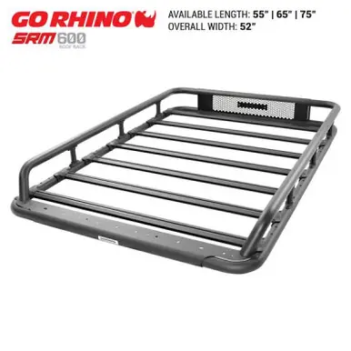 Go Rhino SRM600 Series Tubular Rack - 75in - 5936075T Factory Price