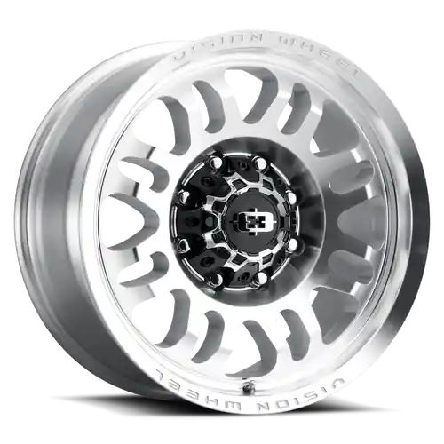 Vision Off-Road 409 Inferno 6x114.3 17x9+12 Milled Machine Face Fan Favorite