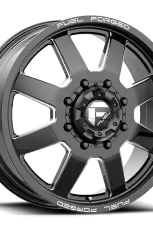 Buy Today Fuel Mono DE09 FF09D 8X165.1 24X8.25 +105 MATTE BLACK MILLED