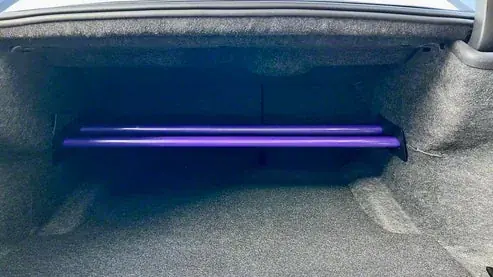 2-Point Rear Shock Tower Brace; Gold Special Discount