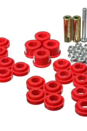 Rear Control Arm Bushings; Red Top Pick