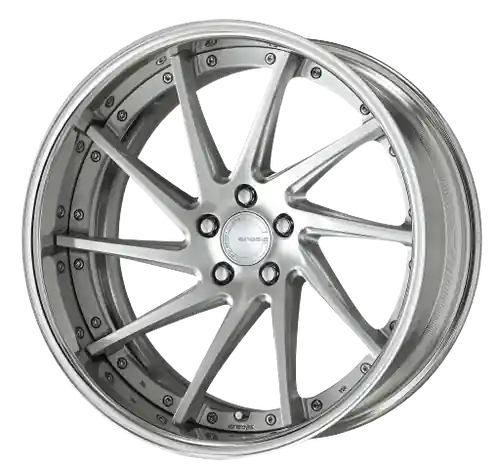 Limited Offer Work Gnosis Cvs 5x115 19x10.5+22 A Disk Brush Silver Clear