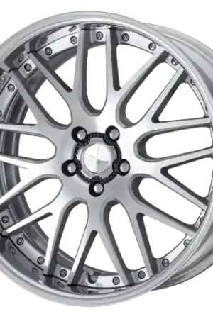 Work Lanvec Lm1 5x114.3 18x12+12 A Disk Machine Silver Polish Brand New