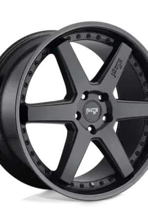 Special Offer Niche 1PC M192 ALTAIR 5X114.3 18X8.5 +45 GLOSS BLACK MATTE BLACK