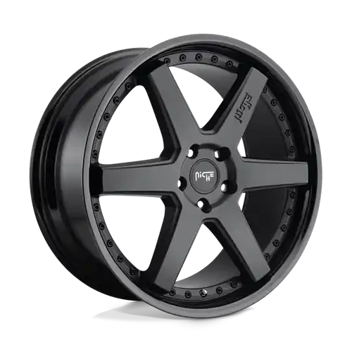 Special Offer Niche 1PC M192 ALTAIR 5X114.3 18X8.5 +45 GLOSS BLACK MATTE BLACK