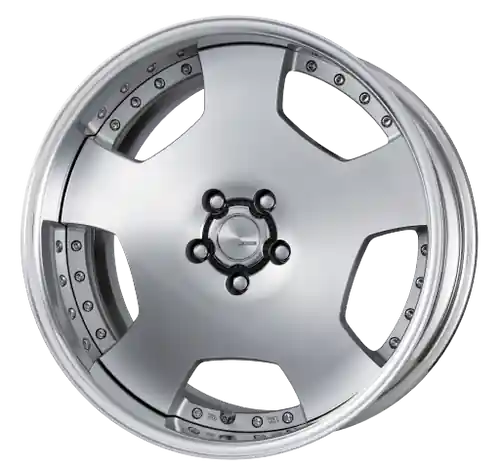 Work Lanvec Ld1 5x114.3 20x10+38 O Disk Machine Silver Polish Money Back Guarantee