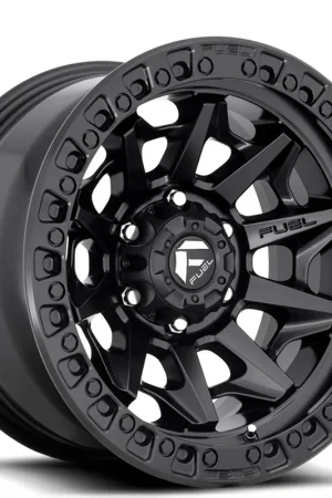 18" Fuel Wheels D694 Covert Matte Black Off-Road Rims Clearance