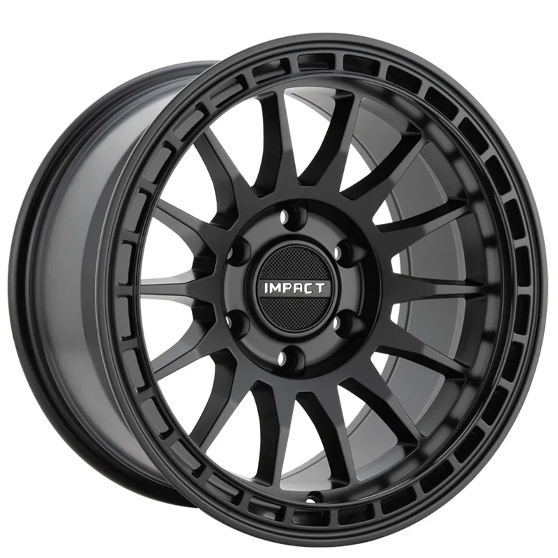 Special Discount 17" Impact Off-Road Wheels 8815 Satin Black Rims