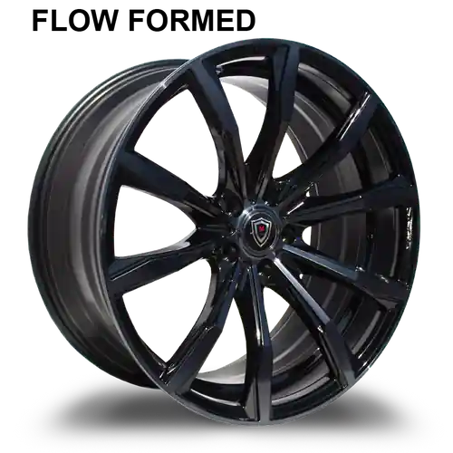 MARQUEE WHEELS M4408 5x114.3 20x8.5+35 BLACK / MACHINED Exclusive Offer