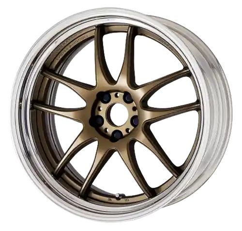 Affordable Work Cr 2P 5x100 18x8 +12 Matte Bronze
