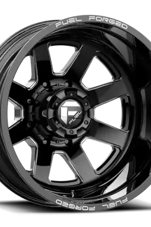 Shop Now Fuel Mono DE09 FF09D 8X170 20X10 -24 MATTE BLACK MILLED