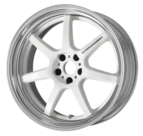 Work T7r 2P 5x115 18x9.5 +38 WHITE Special Discount