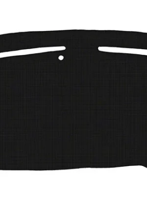 Top Pick Custom Fit Dash Cover; Carpet Black