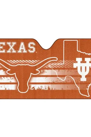 Windshield Sun Shade with University of Texas Logo; Orange Express Delivery