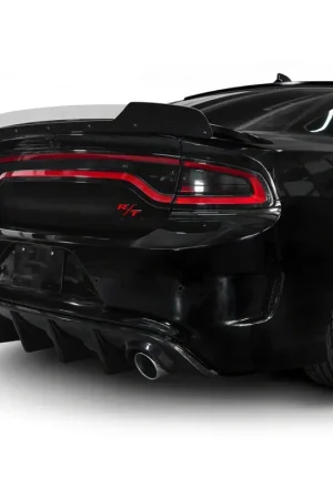 Factory Price V3R Style Wicker Bill Rear Spoiler Add-On; Dry Carbon Fiber Vinyl