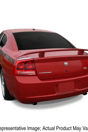 Must Have Factory Style Pedestal Rear Deck Spoiler; Clearwater Blue