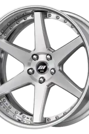 Fast Shipping Work Zeast Black Label Bst1 5x120.65 19x9+38 H Disk Brush Silver Clear