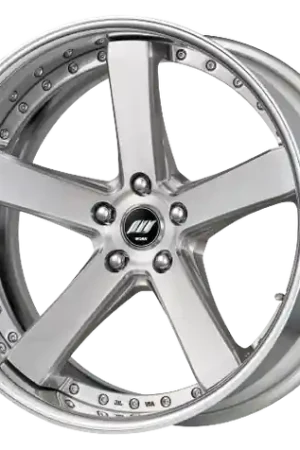 Clearance Work Zeast Black Label Bst2 5x120.65 19x10+38 T Disk Brush Silver Clear