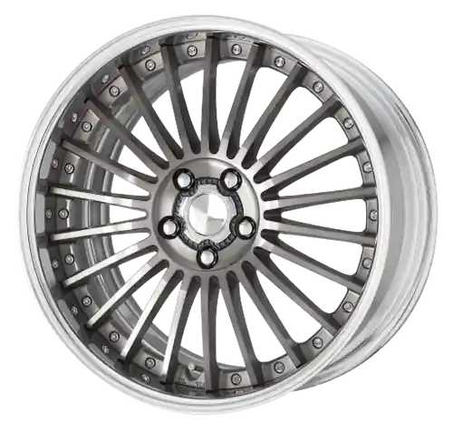 While Supplies Last Work Lanvec Lf1 5x114.3 21x10+22 O Disk Trans Gray Polish